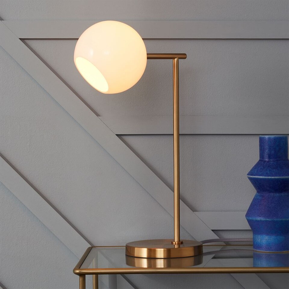 Staggered Glass Table Lamp (51 cm) West Elm UK